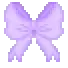 purple bow